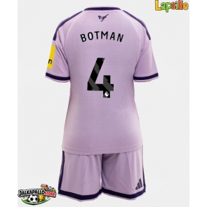 Newcastle United Sven Botman #4 Kolmaspaita Lapsille 2026-27 Lyhythihainen (+ shortsit)